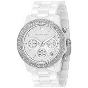 Michael Kors Women's MK5188 Runway White Watch
