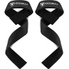 Lifting Straps (1 Pair) - Padded Wrist Support Wraps - for Powerlifting