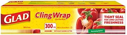Glad ClingWrap Plastic Wrap, 300 Metre Roll