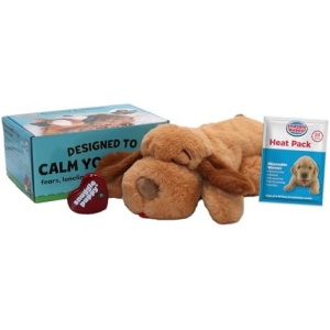 Original Snuggle Puppy Heartbeat Stuffed Toy for Dogs. Pet Anxiety Relief