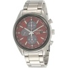 Seiko Herren-Uhr Quarz Edelstahl mit Silikonband