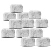 Housewares Solutions Pack of 12 Replacement Charcoal Water Filters