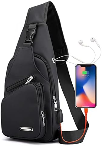 Waterproof Sling Bag Crossbody Backpack for Men Women Sling Backpack Hiking