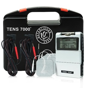TENS 7000 Digital TENS Unit with Accessories - TENS Unit Muscle Stimulator