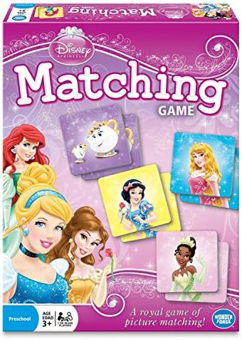 Disney Princess Matching Game by Wonder Forge | For Boys & Girls Age 3 to 5