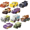 Mattel Disney and Pixar Cars Mini Racers Set of 10 Mini Toy Cars & Trucks,