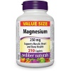 Webber Naturals Magnesium 250 mg, 210 Caplets, Supports Bone and Muscle