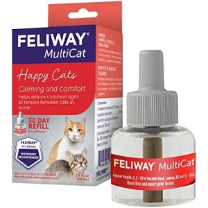 FELIWAY MultiCat Calming Pheromone, 30 Day Refill - 1 Pack