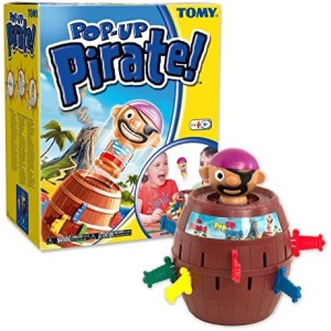 TOMY Pop Up Pirate Board Game - Swashbuckling Kids Games for Family Game Night